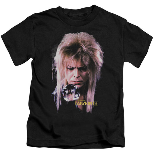 Labyrinth Goblin King Juvenile Kids Youth T Shirt Black Officially Licensed