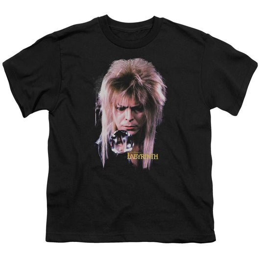 Labyrinth Goblin King Kids Youth T Shirt Black Officially Licensed