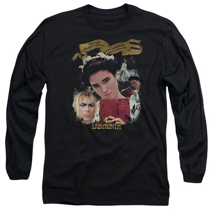 Labyrinth Dangers Untold Mens Long Sleeve Shirt Black Officially Licensed Officially Licensed
