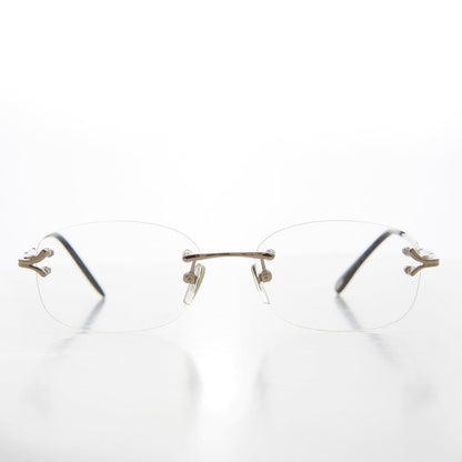 Fancy Rimless Reading Glasses - Lamont