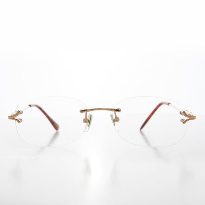 Fancy Rimless Reading Glasses - Lamont
