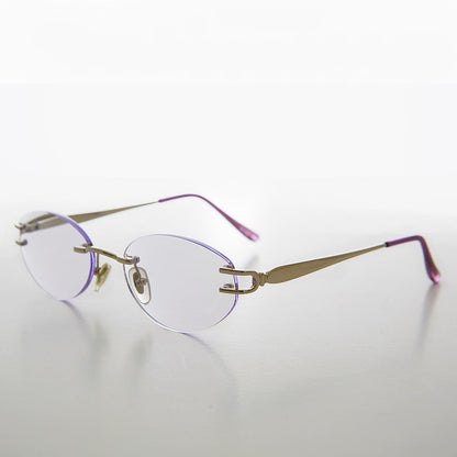 Oval Reading Glasses with Soft Tinted Lens - Lauren