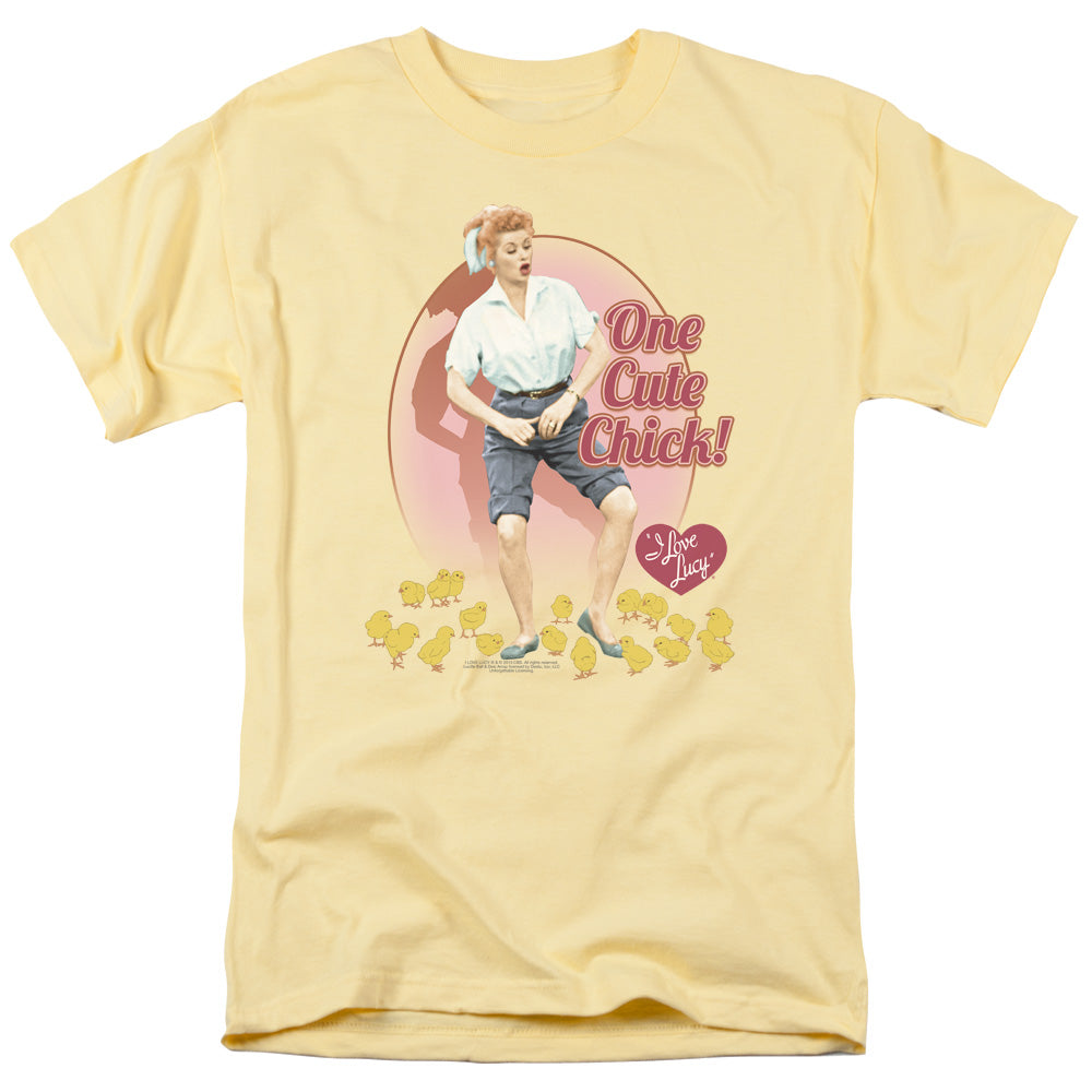 I Love Lucy Cute Chick Mens T Shirt Banana Officially Licensed