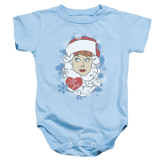 I Love Lucy Beard Flakes Infant Baby Snapsuit Light Blue Officially Licensed
