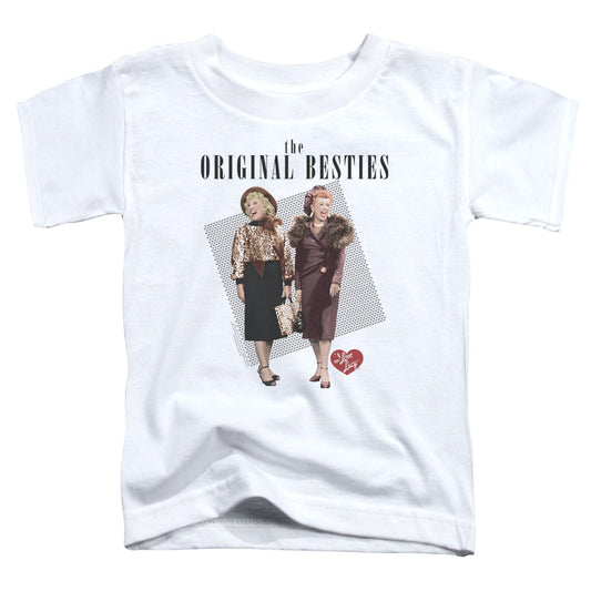 I Love Lucy Original Bestie Toddler Kids Youth T Shirt White Officially Licensed