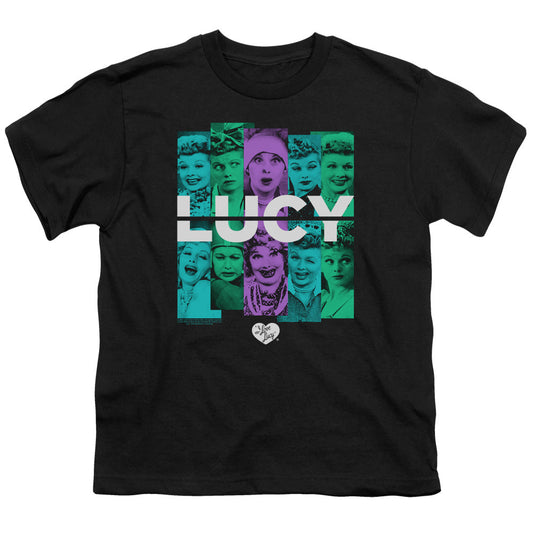 I Love Lucy Shades of Lucy Kids Youth T Shirt Black Officially Licensed