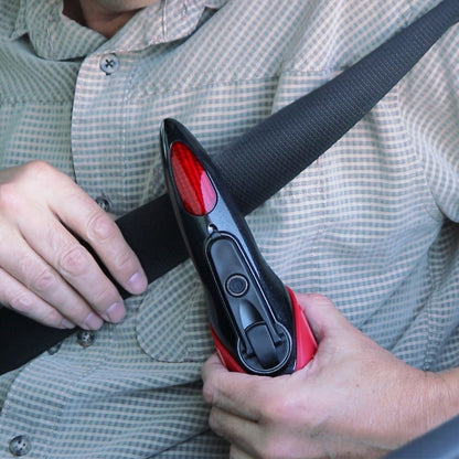Auto Guardian | 7-in-1 Dynamo Emergency Flashlight & Vehicle Escape Tool