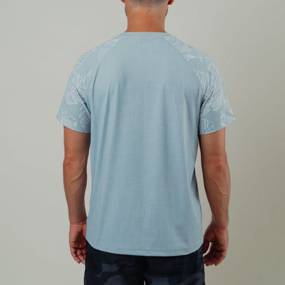OLEU SUNSPORT™ UV TEE SHIRT - RAINFOREST SEA GREEN