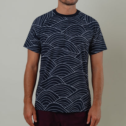 OLEU SUNSPORT™ UV TEE SHIRT - STORM CARBON
