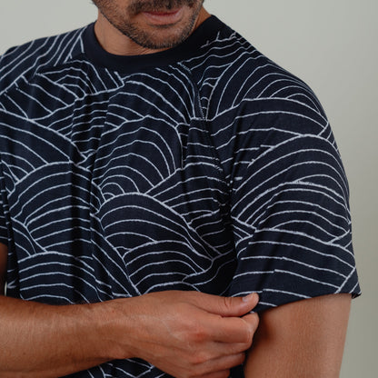 OLEU SUNSPORT™ UV TEE SHIRT - STORM CARBON
