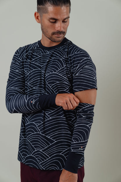 OLEU SUNSPORT™ UV TEE SHIRT - STORM CARBON