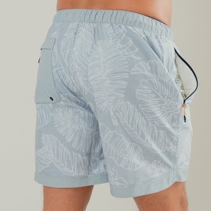 OLEU ALL-SHORT™ 6" INSEAM I 16.5" OUTSEAM - RAINFOREST SEA GREEN