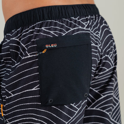 OLEU ALL-SHORT™ 6" INSEAM I 16.5" OUTSEAM - STORM in CARBON
