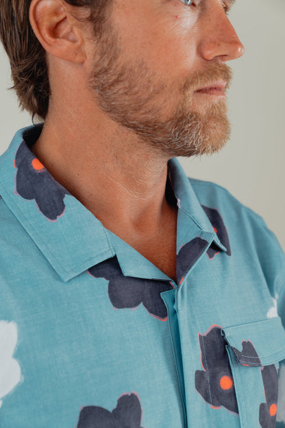OLEU UV QUICK-DRY BOARDSHIRT - FLOATERS PACIFIC