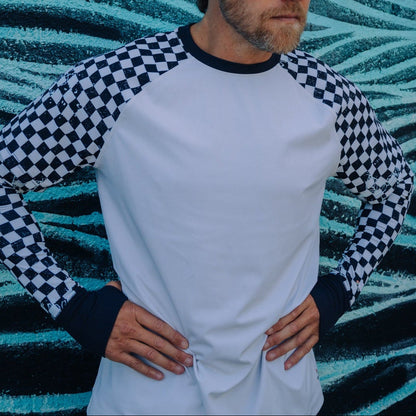 OLEU SUNSPORT™ UV TEE SHIRT - PUNK SPLASH SALT