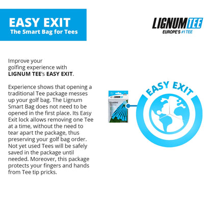 Lignum Classic Golf Tees