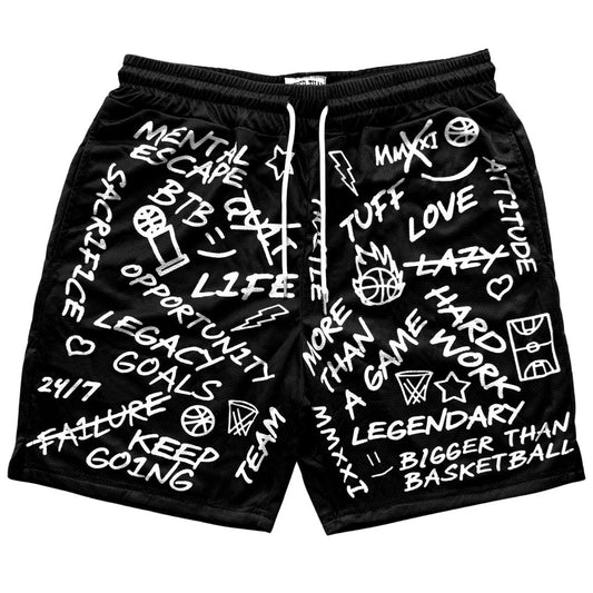 Emotions - Shorts - Black