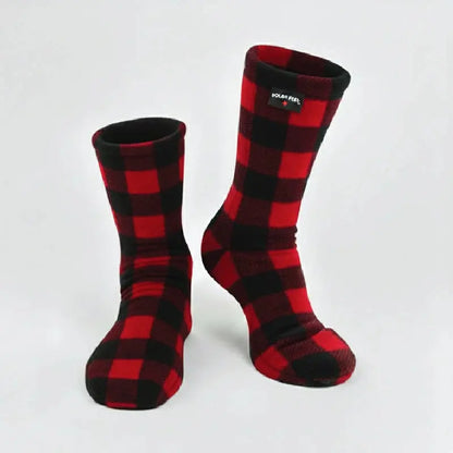 Kids' Fleece Socks - Lumberjack