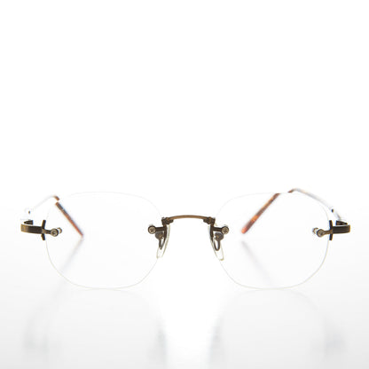 Rimless Bifocal Reading Glass - Lloyd