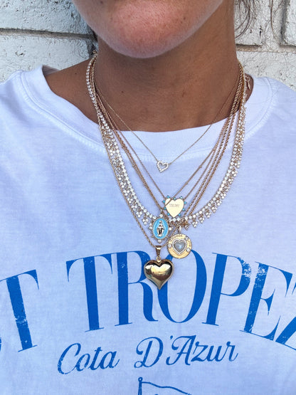 Aqua Lady Lourdes Pendant