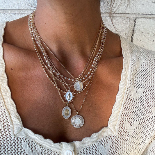 Holy Mother Mary Necklace