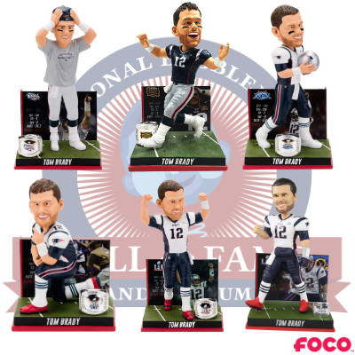 Tom Brady Super Bowl Moments Bobbleheads