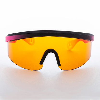 Wrap Shield Tri-color Sunglass - Looper