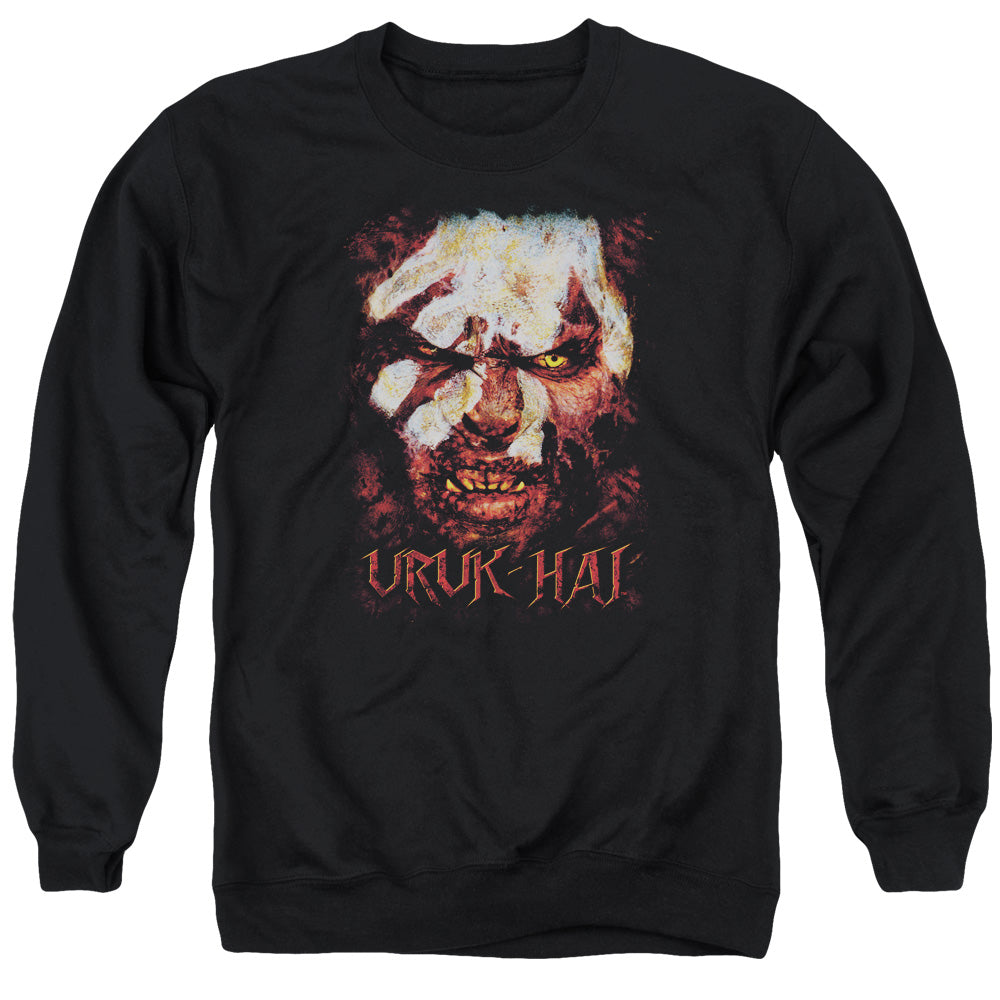 Lord Of The Rings Uruk Hai Mens Crewneck Sweatshirt Black
