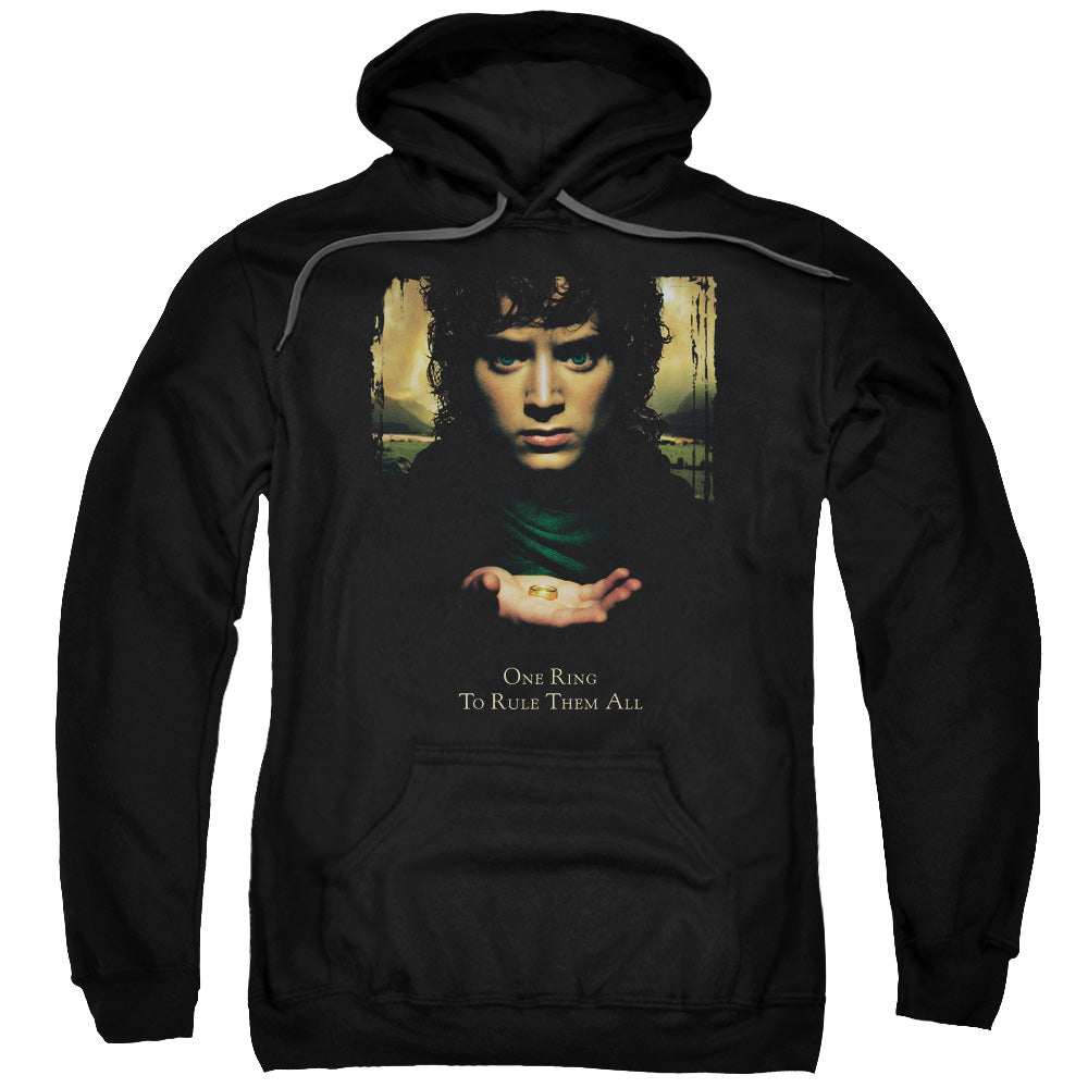 Lord Of The Rings Frodo One Ring Mens Hoodie Black
