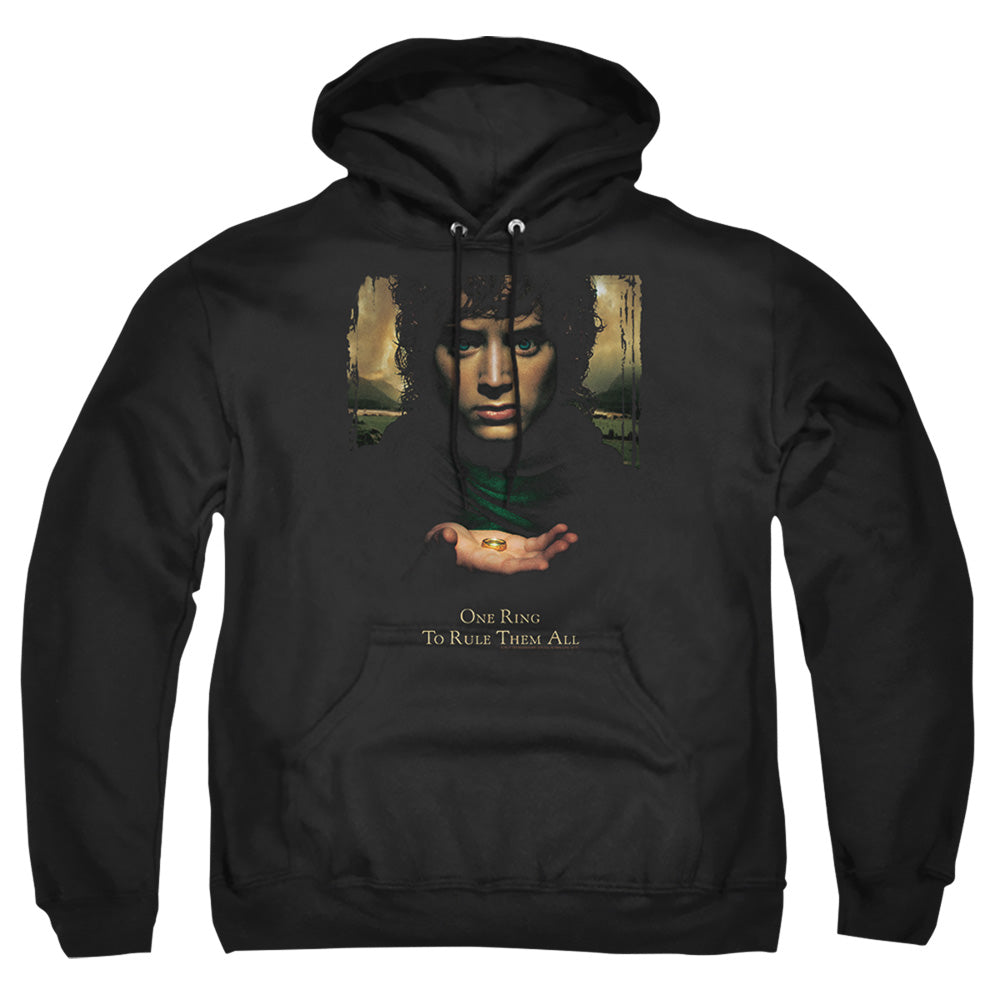 Lord Of The Rings Frodo One Ring Mens Hoodie Black