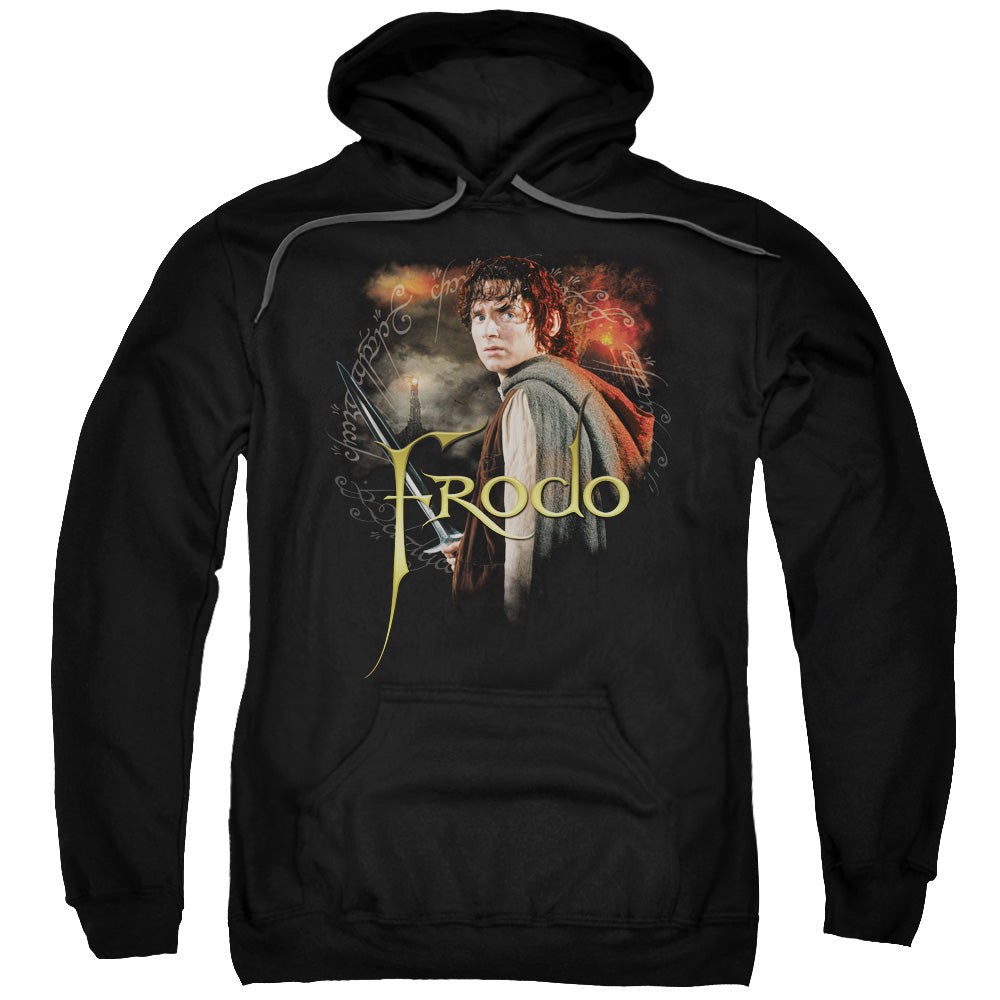 Lord Of The Rings Frodo Mens Hoodie Black