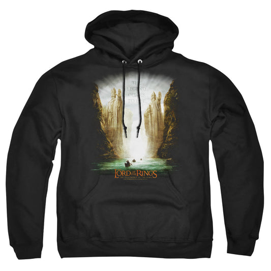 Lord Of The Rings Kings Of Old Mens Hoodie Black