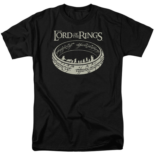 Lord Of The Rings The Journey Mens T Shirt Black Officially Licensed