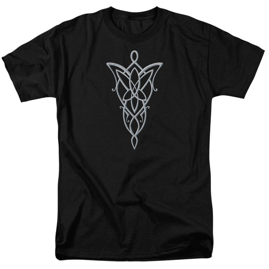 Lord Of The Rings Arwen Necklace Mens T Shirt Black Officially Licensed