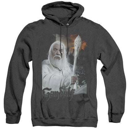 Lor Gandalf Heather Mens Hoodie Black