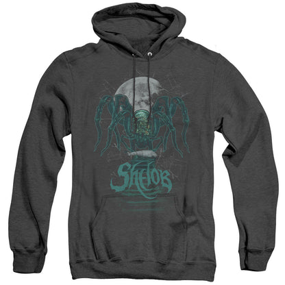 Lord Of The Rings Shelob Heather Mens Hoodie Black Officially Licensed