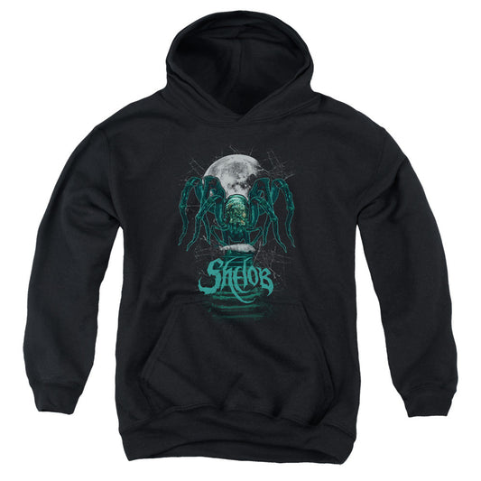Lord Of The Rings Shelob Kids Youth Hoodie Black Officially Licensed