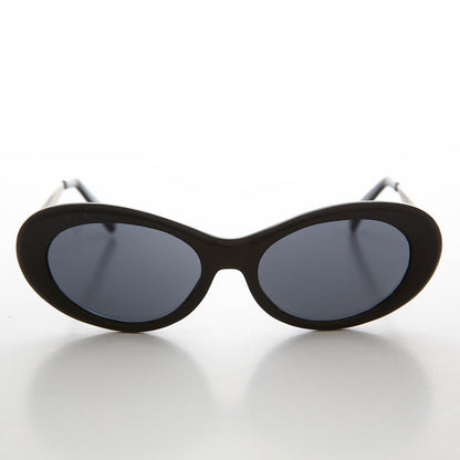 Oval Mod Punk Cateye 90s Vintage Sunglass - Loretta