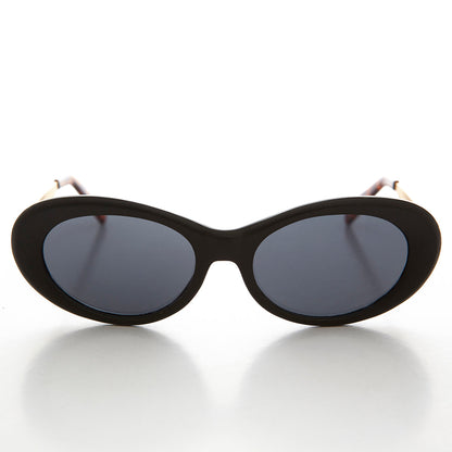 Oval Mod Punk Cateye 90s Vintage Sunglass - Loretta