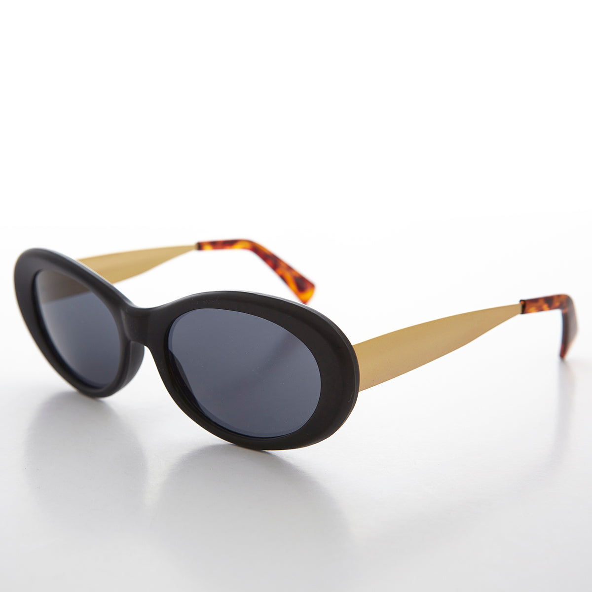 Oval Mod Punk Cateye 90s Vintage Sunglass - Loretta