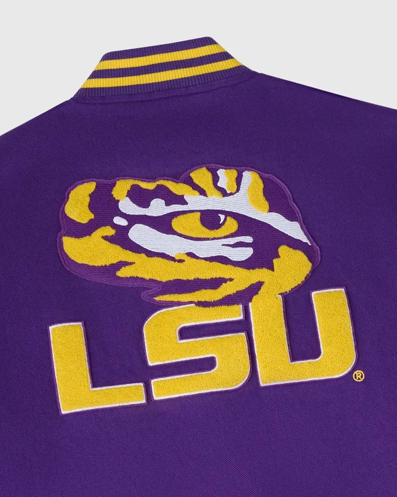 LSU Tigers OVO Varsity Jacket