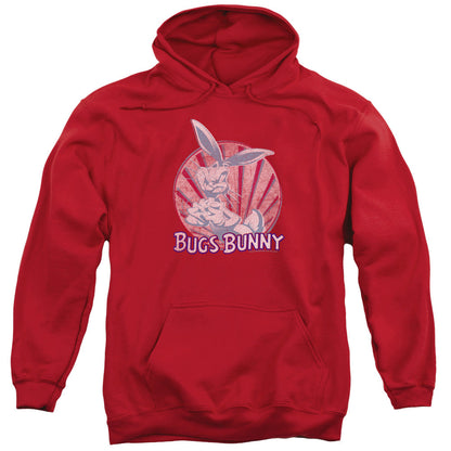 Looney Tunes Wishful Thinking Mens Hoodie Red Officially Licensed