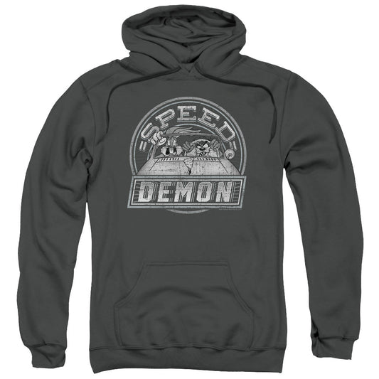 Looney Tunes Speed Demon Mens Hoodie Charcoal Officially Licensed