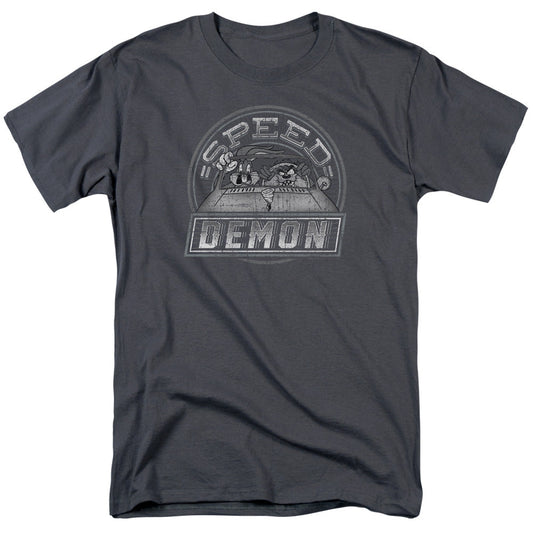 Looney Tunes Speed Demon Mens T Shirt Charcoal Officially Licensed