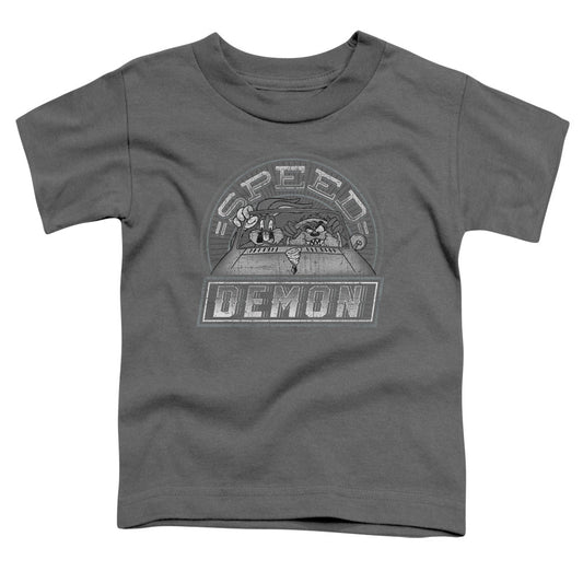 Looney Tunes Speed Demon Toddler Kids Youth T Shirt Charcoal Officially Licensed