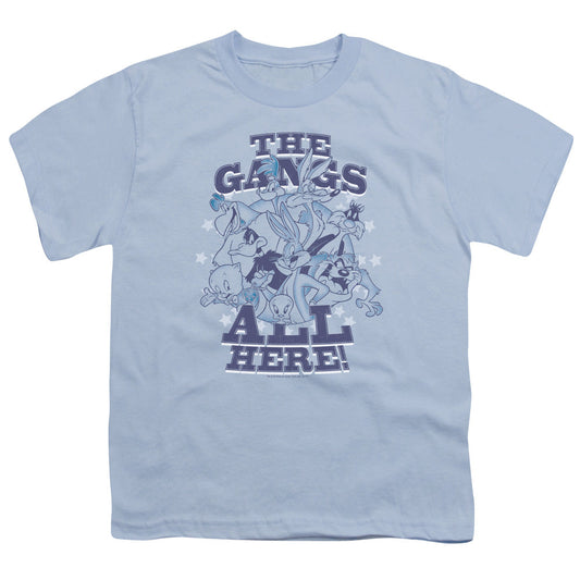 Looney Tunes Blue Gang Kids Youth T Shirt Light Blue Officially Licensed