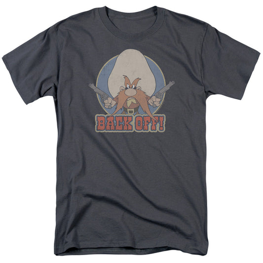 Looney Tunes I Said Back Off Mens T Shirt Charcoal Officially Licensed