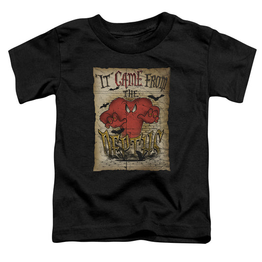 Looney Tunes the Depths Toddler Kids Youth T Shirt Black Officially Licensed