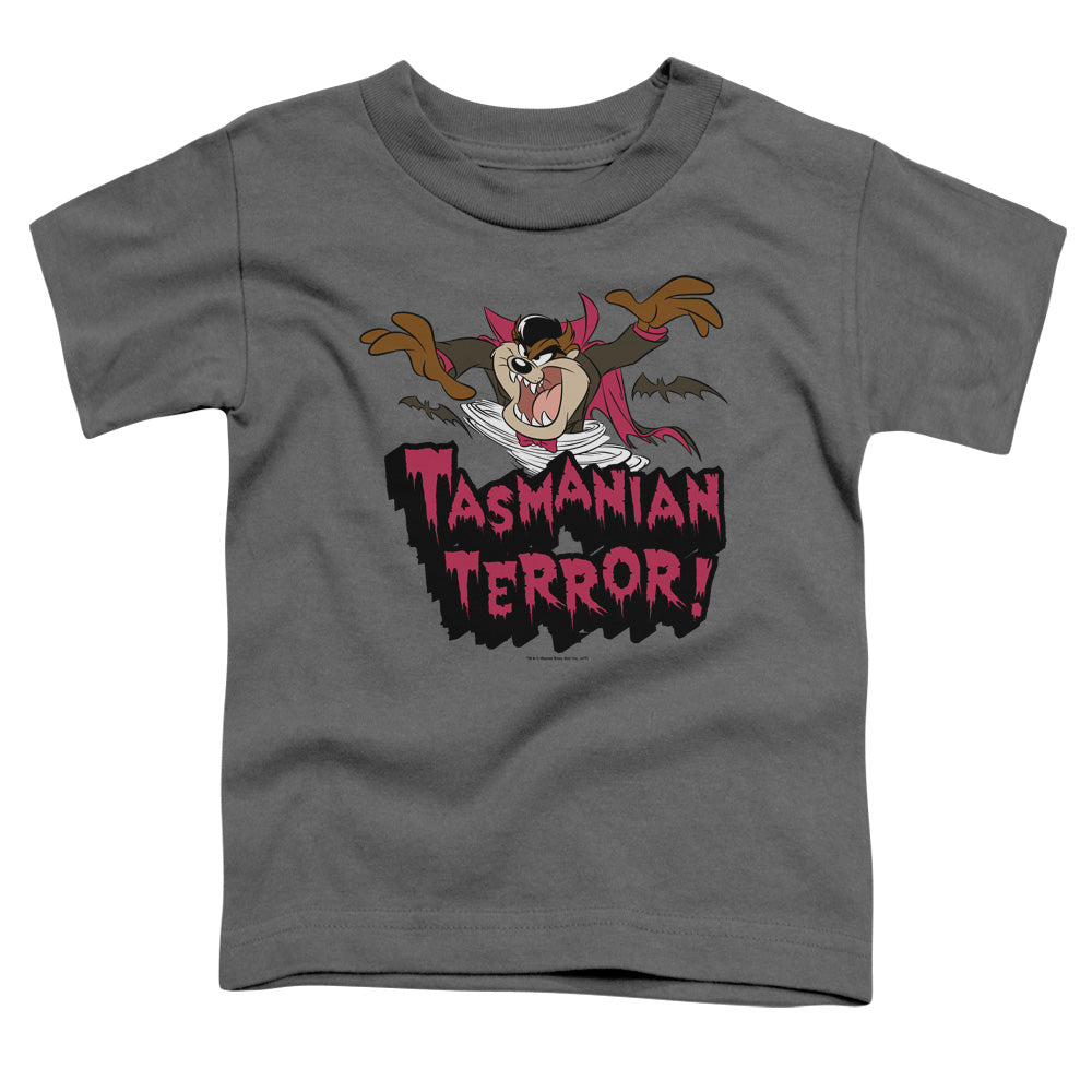 Looney Tunes Taz Terror Toddler Kids Youth T Shirt Charcoal Officially Licensed