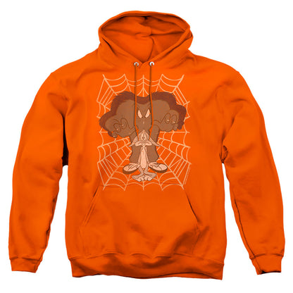 Looney Tunes Being Watched Mens Hoodie Orange Officially Licensed